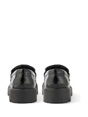 Kickers Black Womens Kori Leather Loafers - Image 4 of 8