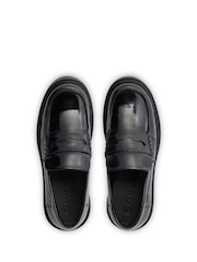 Kickers Black Womens Kori Leather Loafers - Image 5 of 8