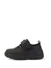 Kickers Infant Leather Stomper Lo Black Trainers - Image 1 of 11