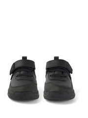 Kickers Infant Leather Stomper Lo Black Trainers - Image 3 of 11