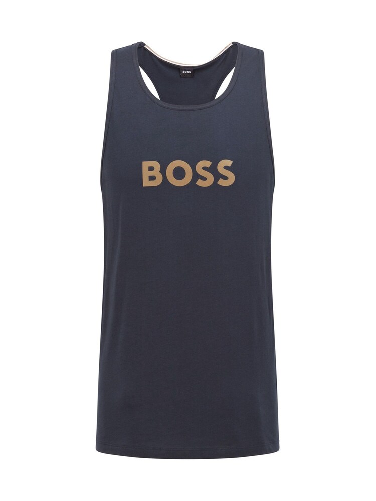 BOSS Blue Tank 100% Cotton Top - Image 3 of 3