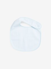 Blue Elephant 3 Pack Baby Bibs - Image 2 of 5