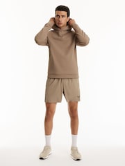 Reiss Beige Flex Hoodie Reiss | Castore Technical Flex Hoodie - Image 5 of 9