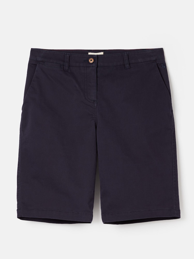 Joules Cruise Long Blue Chino Shorts - Image 1 of 1