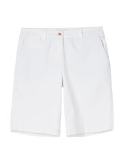 Joules Cruise Long White Chino Shorts - Image 6 of 6