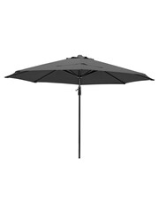 Pacific Anthracite Grey Garden Voyager T1 3m Round Parasol - Image 4 of 6