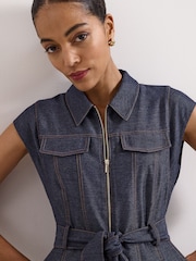 Phase Eight Luiza Denim Jumpsuit - 圖片 4/6