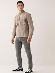 Grey Skinny Fit Next Motion Flex Stretch Jeans - Image 2 of 9