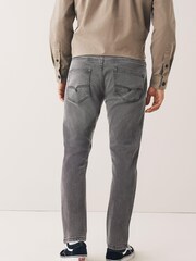 Grey Skinny Fit Next Motion Flex Stretch Jeans - Image 3 of 9