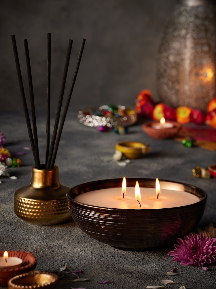 Bronze Lemongrass & Ginger Scented Candle - Image 1 of 2