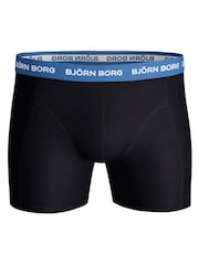 Bjorn Borg Cotton Stretch Black Boxer 3 Pack - Image 2 of 5