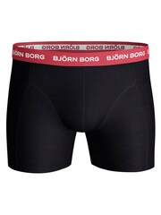 Bjorn Borg Cotton Stretch Black Boxer 3 Pack - Image 4 of 5