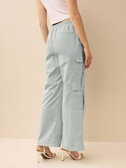 Light Blue Cargo Utility Trouser - Image 3 of 9