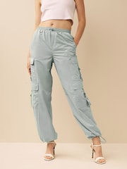 Light Blue Cargo Utility Trouser - Image 6 of 9