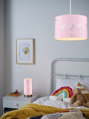 glow Pink Butterfly Pattern Table Lamp - Image 1 of 5