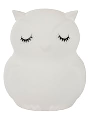 glow White Owl Rechargeable Wireless Night Light - Image 7 of 7