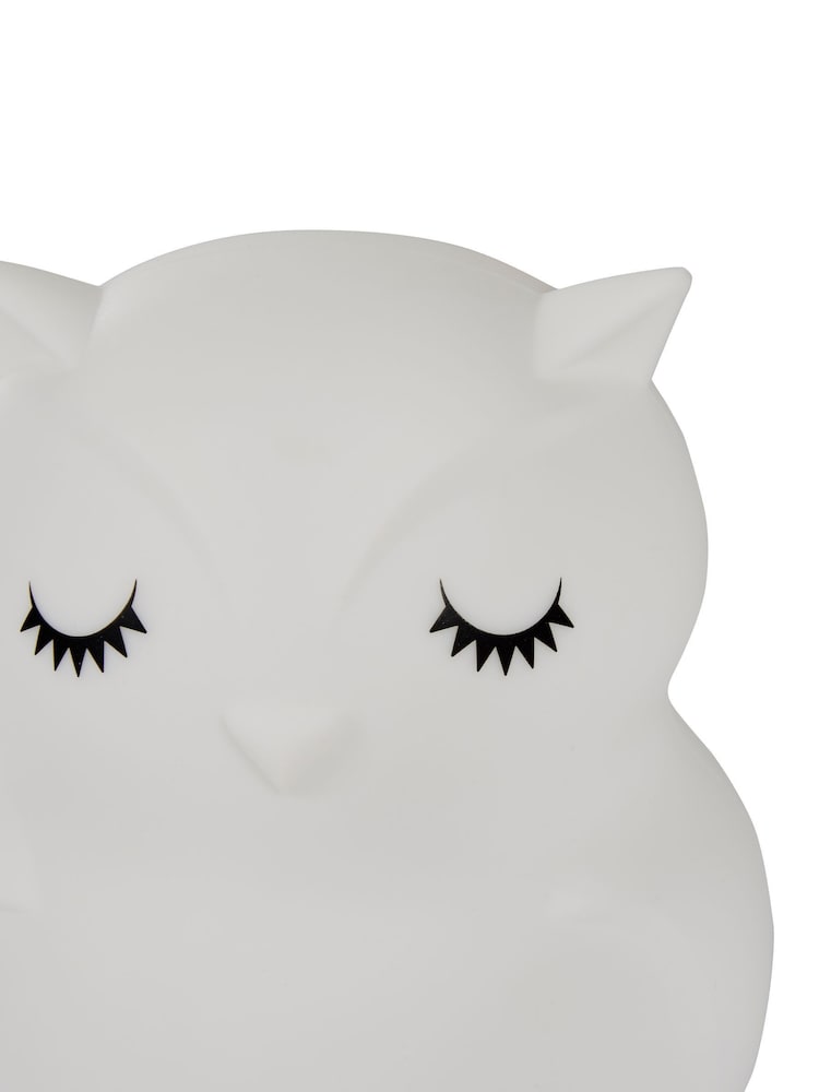 glow White Owl Rechargeable Wireless Night Light - Image 7 of 7 glow White Owl Rechargeable Wireless Night Light - Image 7 of 7