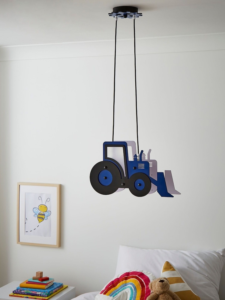 glow Blue Tractor Lamp - Image 2 of 5