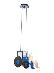 glow Blue Tractor Lamp - Image 3 of 5