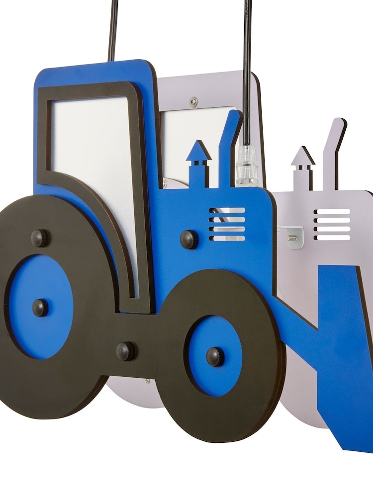 glow Blue Tractor Lamp - Image 5 of 5