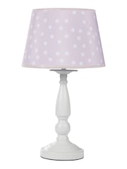 glow Pink Spindle Table Lamp - Image 4 of 5