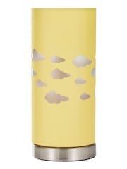 glow Yellow Clouds Laser Cut LED Rechargeable Wireless Table Lamp - Image 4 of 5