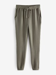 Sage Green Soft Waffle Long Sleeve Pyjamas - Image 8 of 9