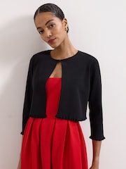 Phase Eight Black Mimi Knit Cover Up - Image 1 of 6