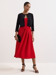 Phase Eight Black Mimi Knit Cover Up - Image 3 of 6