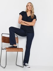 Long Tall Sally Blue Straight Leg Jeans - Image 3 of 4