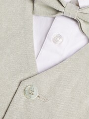 Monsoon Three-Piece Waistcoat, Bow Tie and Short Sleeve Shirt Set - Image 3 of 3