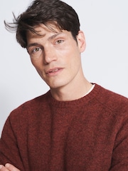 Aubin Prestwick Shetland Crew Jumper - Image 3 of 5