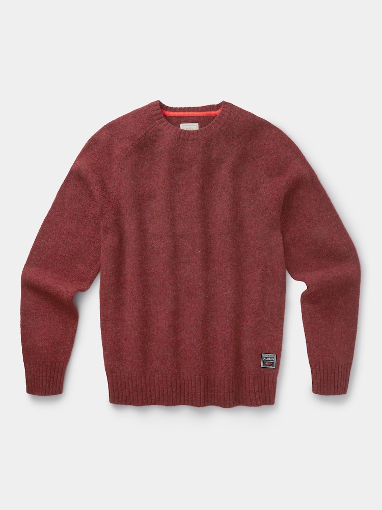 Aubin Prestwick Shetland Crew Jumper - Image 5 of 5
