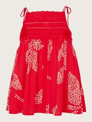Monsoon Red 100% Cotton Mahi Halter High Neck Cami - Image 5 of 5