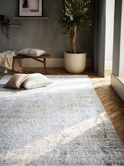 Grey Ophelia Oriental Rug - Image 1 of 7