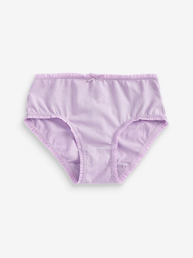 Pink/Yellow/Blue 10 Pack Briefs (1.5-16yrs) - Image 2 of 4