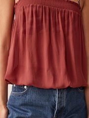 Berry Red Bandeau Boobtube Top - Image 4 of 5