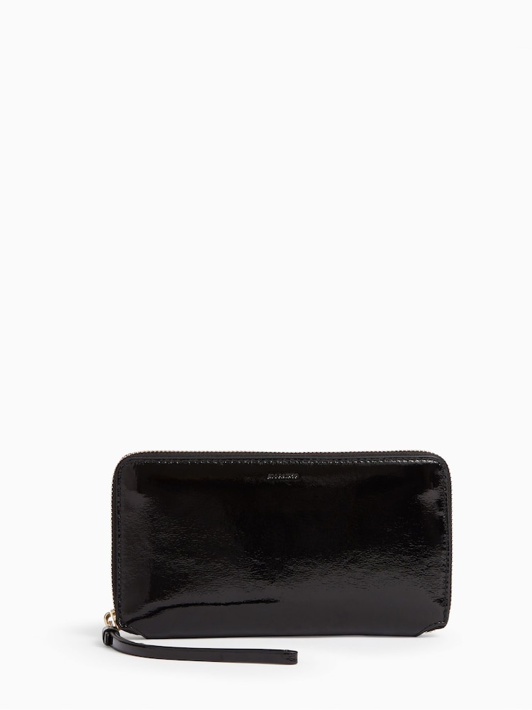 AllSaints Black Fetch Wristband Phone Case - Image 1 of 6