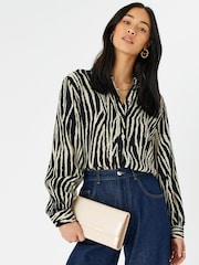 Accessorize Clutch in Lackoptik - Bild 1 von 3