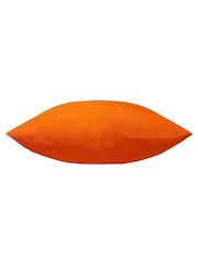 furn. Orange Plain Twin Pack Water UV Resistant Outdoor Cushions - Image 3 of 4