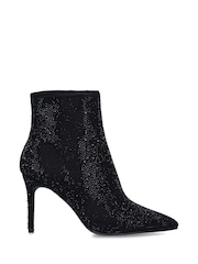 Carvela Black Lovebird Bootie Boots - Image 2 of 5
