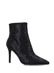 Carvela Black Lovebird Bootie Boots - Image 3 of 5