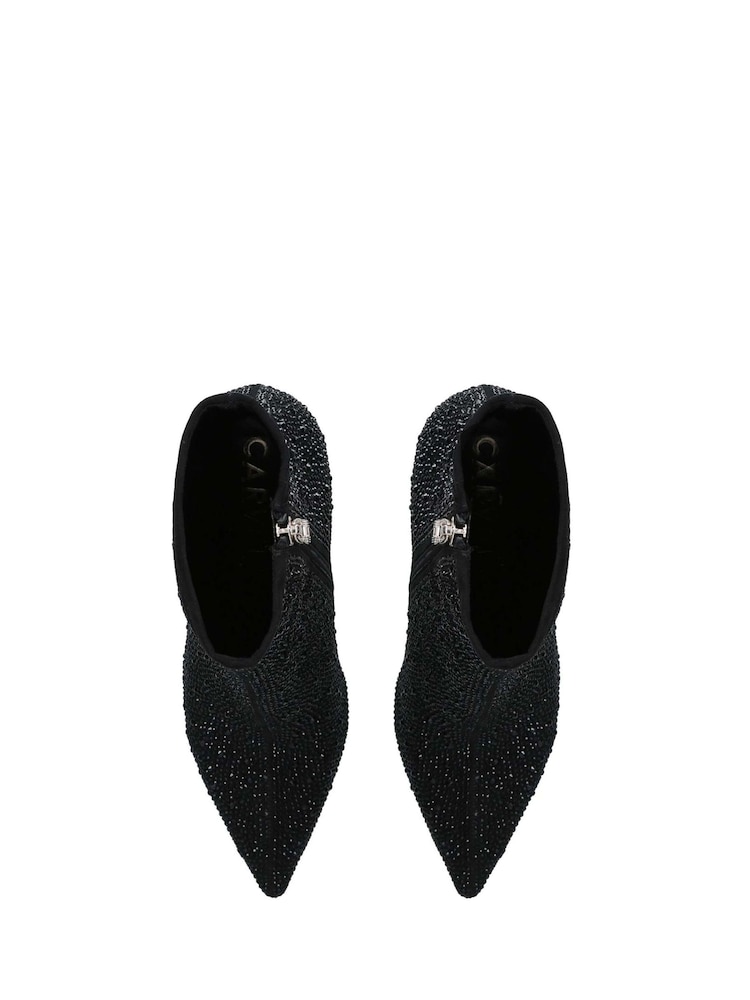Carvela Black Lovebird Bootie Boots - Image 5 of 5