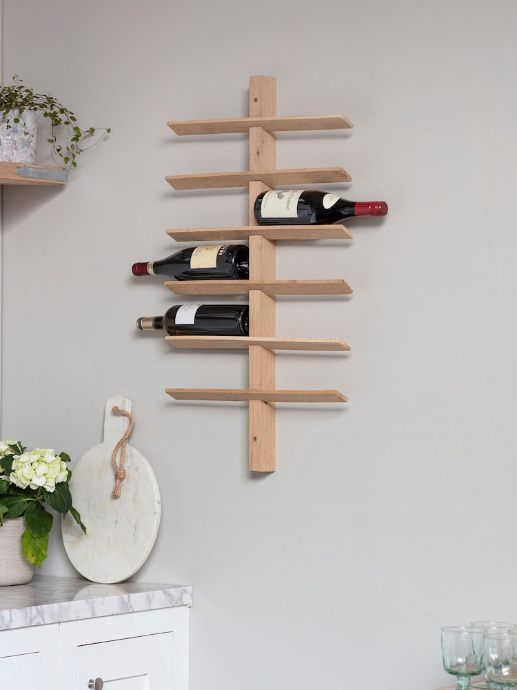 Garden Trading Black Hambledon Wine Rack 12 Bottles - Image 1 of 2