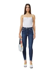 Diesel 1984 Slandy High Waisted Skinny Jeans - Image 4 of 6