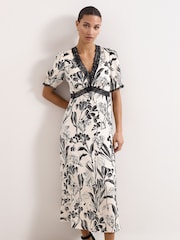Phase Eight Cream Feyre Slip Dress - Image 4 of 8