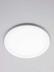 BHS Silver Tauri 24W LED Flush Ceiling Light - Image 3 of 4
