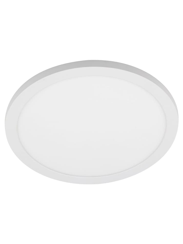BHS Silver Tauri 24W LED Flush Ceiling Light - Image 4 of 4