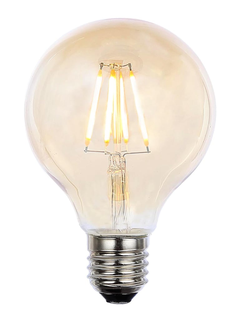 BHS Set of 2 4W LED Large Vintage Globe Filament Lamp - Image 1 of 1