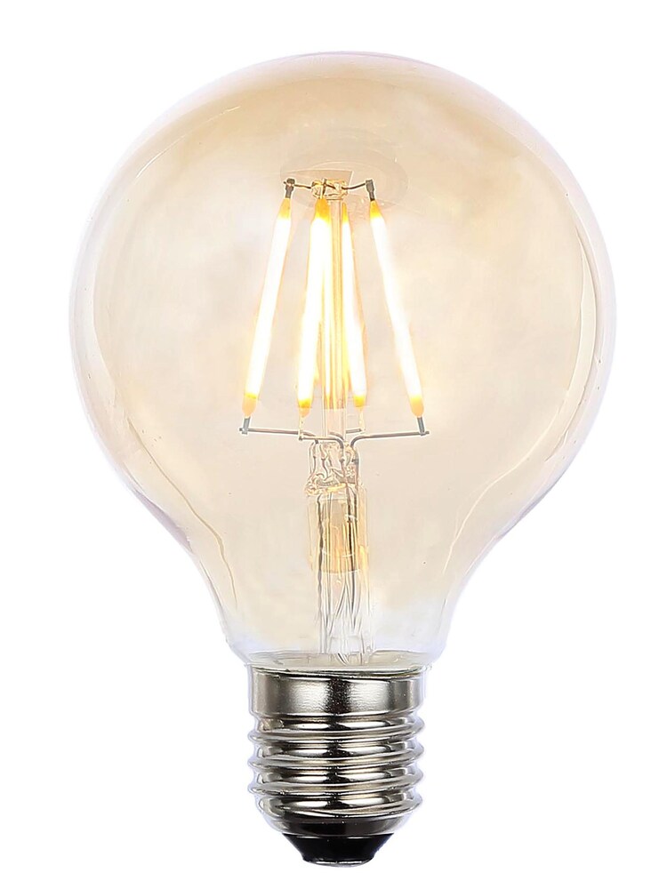 BHS Set of 2 4W LED Large Vintage Globe Filament Lamp - Image 1 of 1 BHS Set of 2 4W LED Large Vintage Globe Filament Lamp - Image 1 of 1